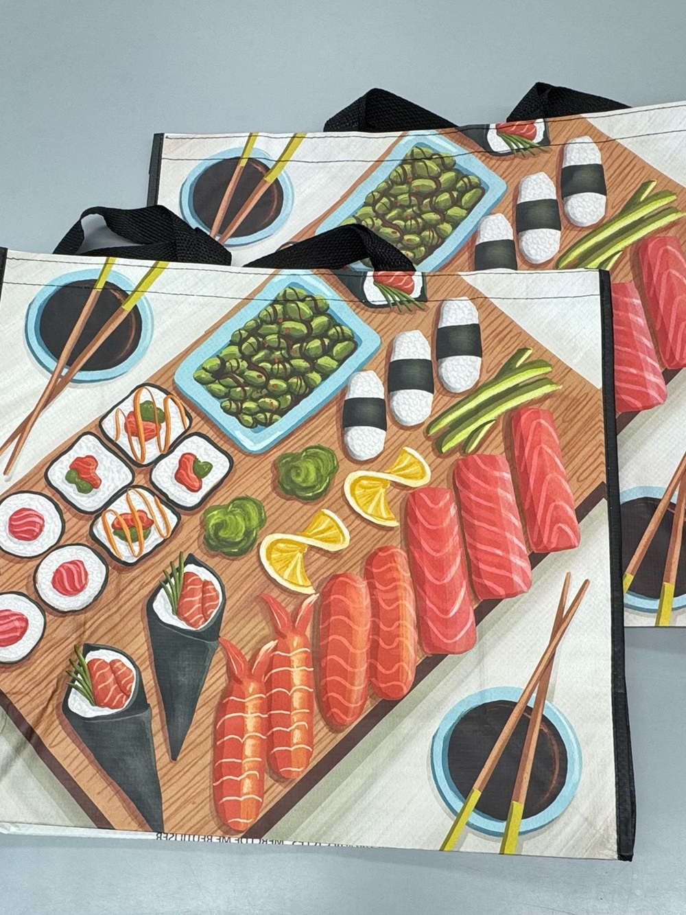 Reusable Sushi Print Tote Bag - HomeGoods, TJMax, Marshall’s